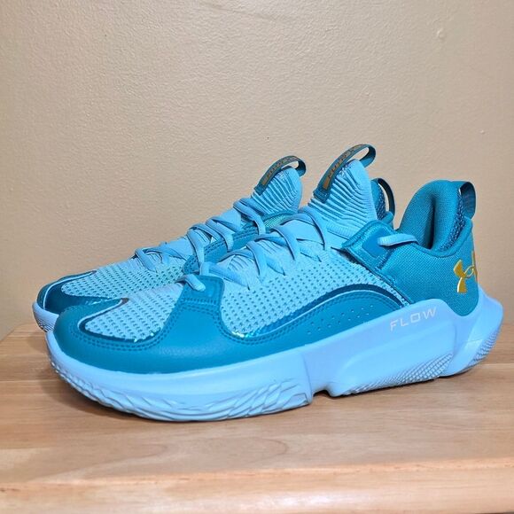 Under Armour Flow Futr X 3 UAA Basketball Shoes Blue 3027265-300 Men's Size 10.5 - Picture 3 of 8